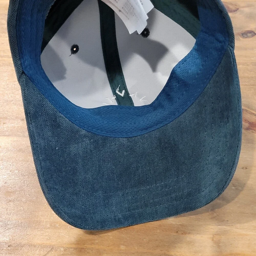 Varley Hat Cap Green Chenille Cordoroy One Size Var00705 Franklin Cap